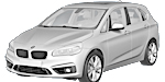BMW F45 P1D8D Fault Code